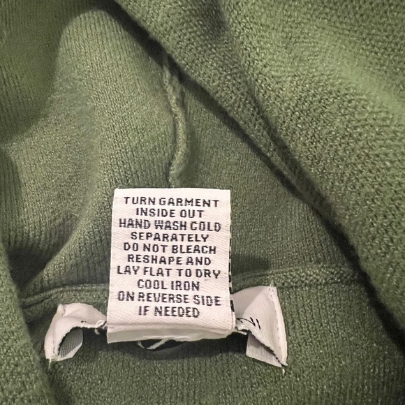 Women’s Green Hoodie‎ Sweatshirt | Large - Picture 3 of 3